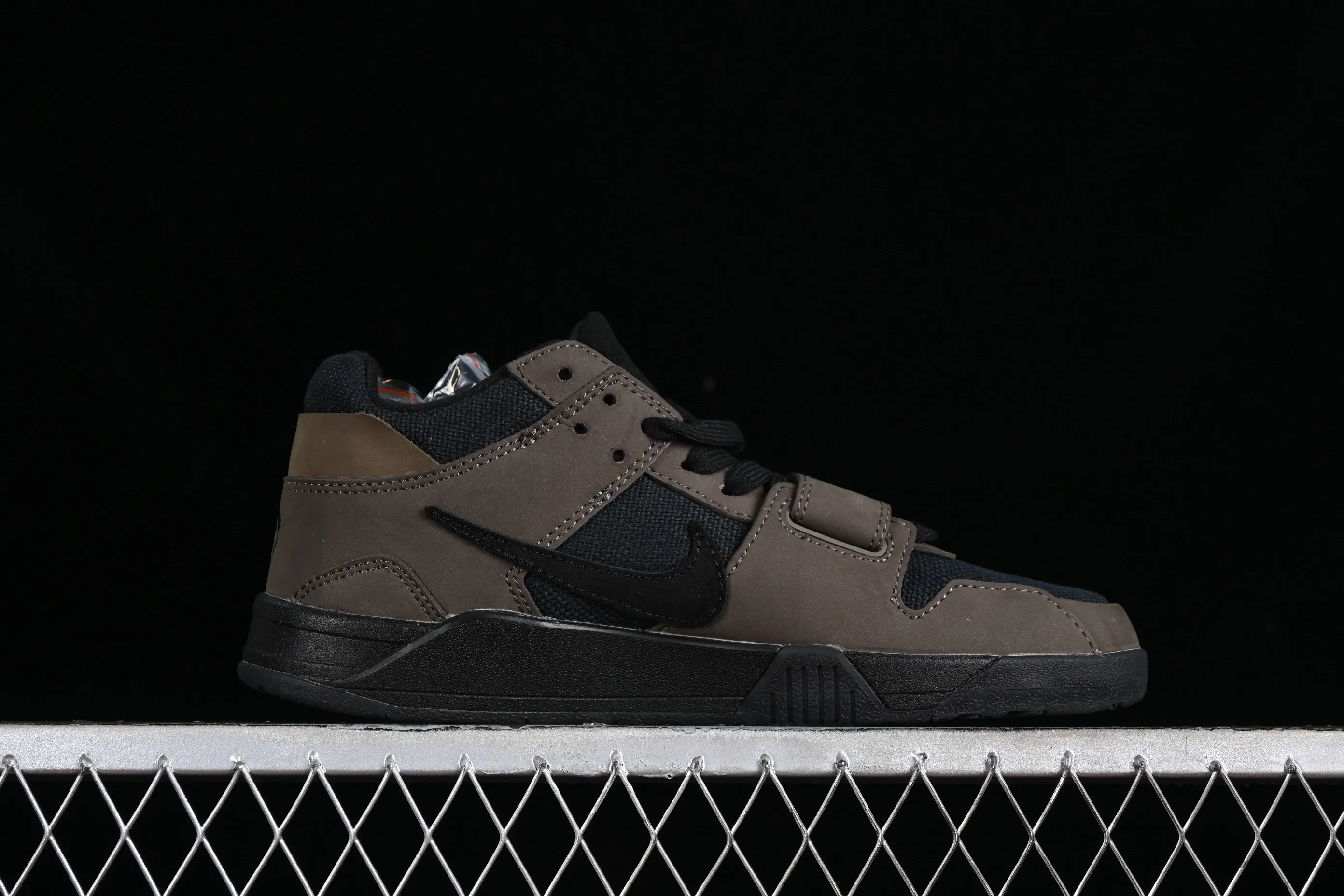 All categories Air Jordan Jordan series basketball shoes Air Jordan 1 Low F version Travis Scott x Jordan Cut The Check AJ1 Joe 1 hook and loop fashion basketball shoes FZ8117-200